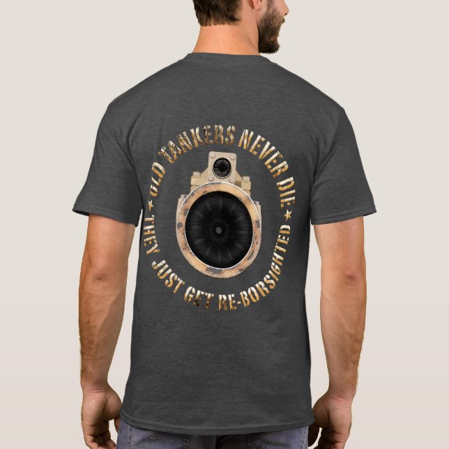"OLD TANKERS" T-Shirt (Baksida)