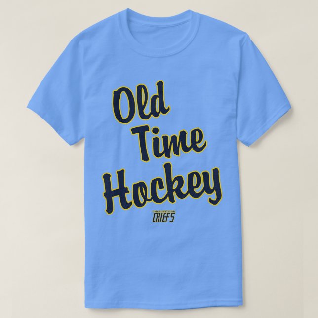 Old Time Hockey Steve Hanson Quote 1 T Shirt (Design framsida)