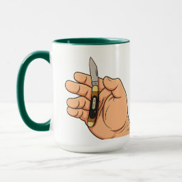 Old Timey Pocketknife Mug for Dads Mugg