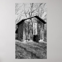 Old Tobacco Barn Poster