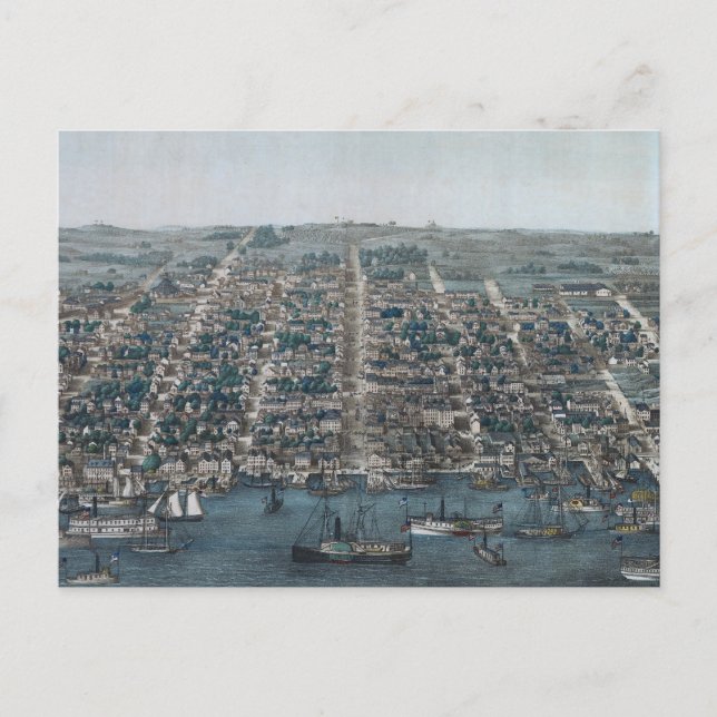 Old Town Alexandria Vykort (Framsida)