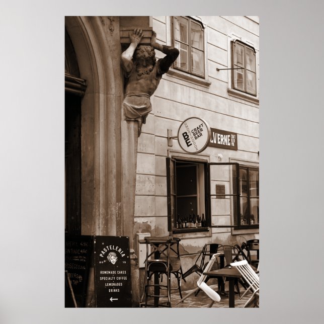 Old Town Beer Pub Poster (Framsidan)