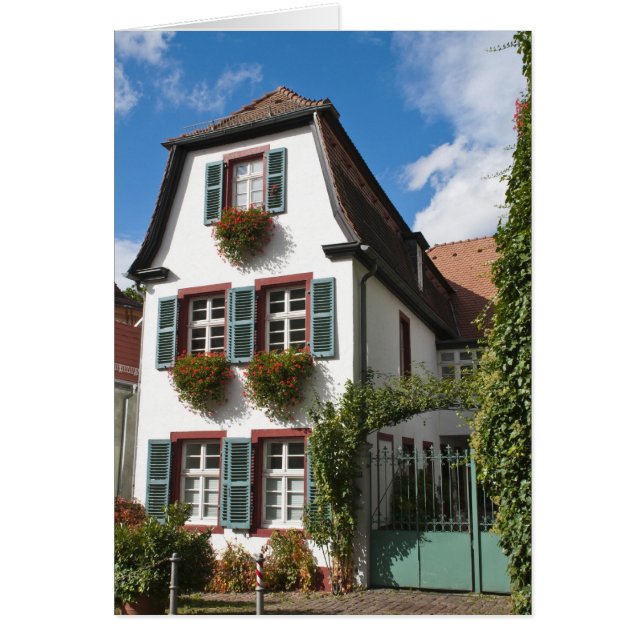 Old Town Heidelberg, Tyskland Hälsningskort (Framsidan)