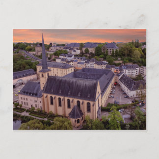 Old Town Luxembourg City Vykort