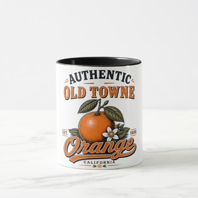 Old Towne Orange Klassisk Mugg (Center)