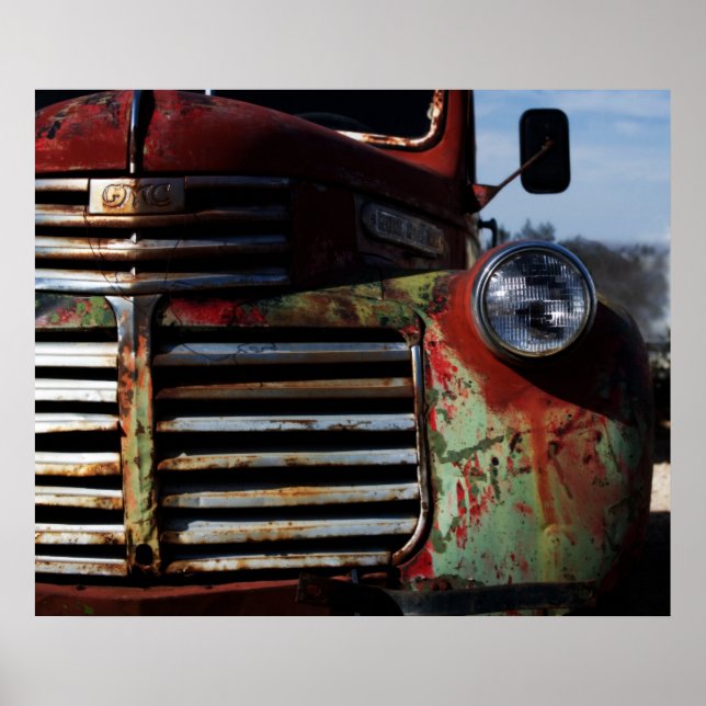 Old Truck Grill Poster (Framsidan)
