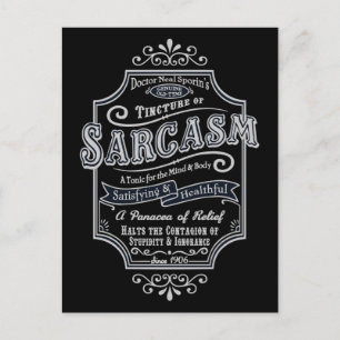 Old Tyme Sarcasm Vykort