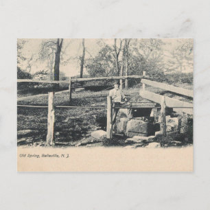 Old Vår, Belleville, NJ 1907 Vintage Vykort