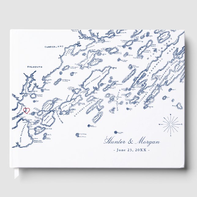 OLD VERSION Casco Bay Guest Bok (Framsida)