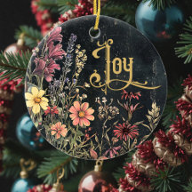 Old Victorian Floral Family Personalized