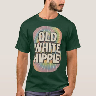OLD WHITE HIPPIE T SHIRT