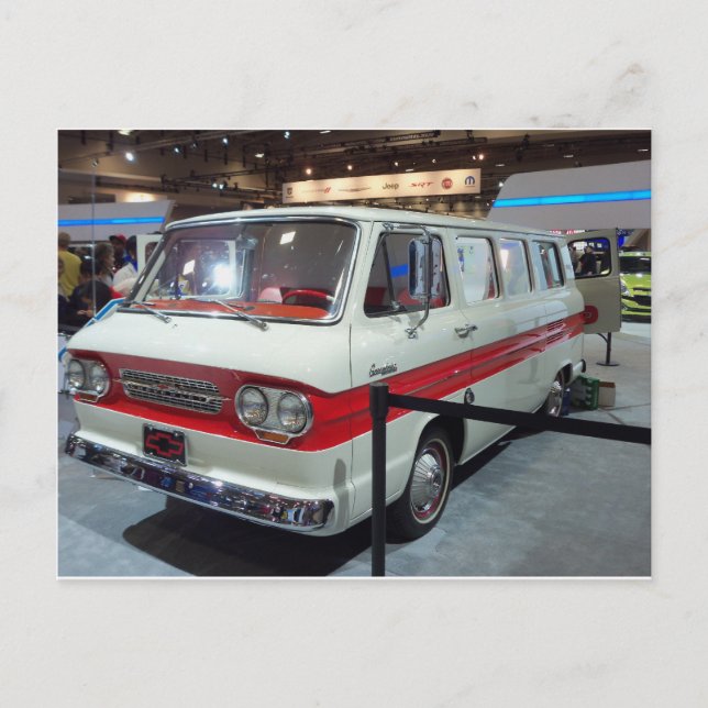 Old White Van Vykort (Framsida)