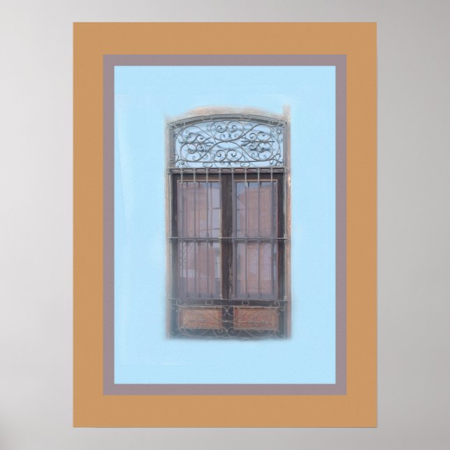 Old Window in Barranco Poster (Framsidan)