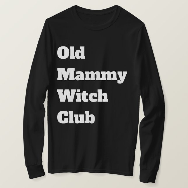 Old Witch T-Shirt (Design framsida)