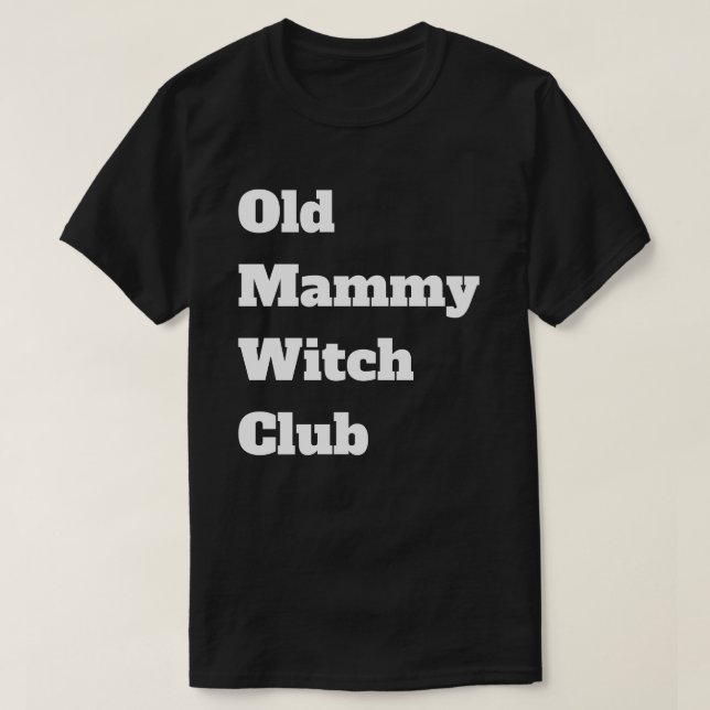 Old Witch T-Shirt (Design framsida)