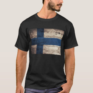 Old Wood Finland Flagga Tee