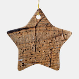 Old Wood Julgransprydnad Keramik