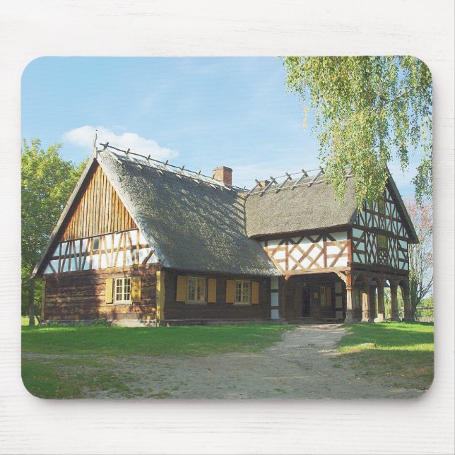 Old Wooden House - Mousepad Musmatta (Framsidan)
