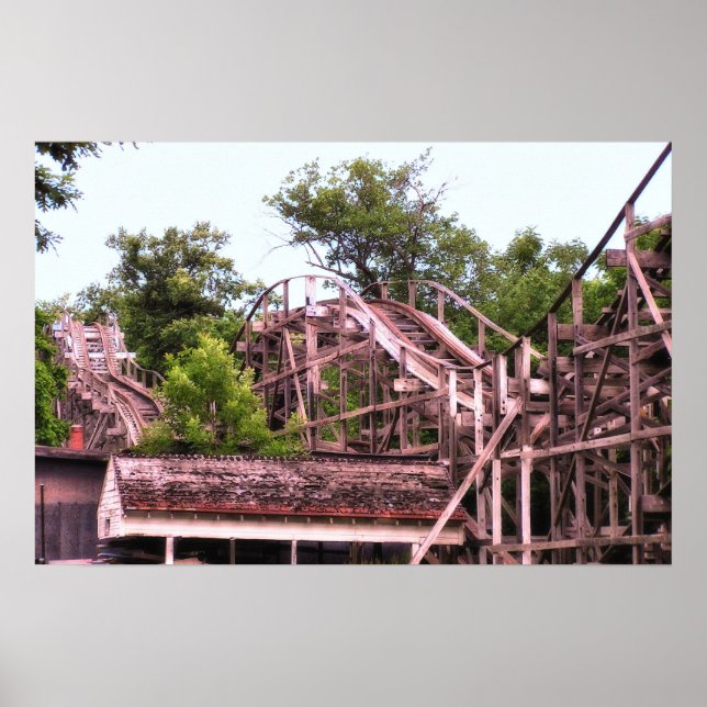 "Old Woodie" Poster (Framsidan)