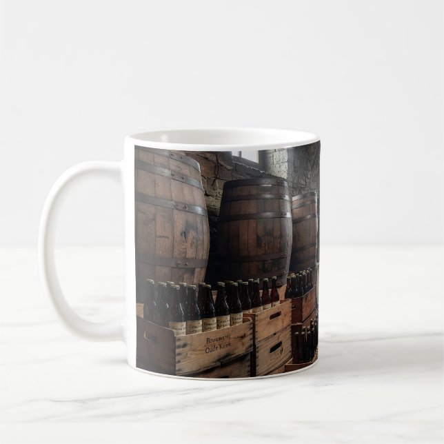 Old World Barrel Cellar Bryggar Scen Mugg (Vänster)