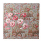 Old World Ceramic Tile Kakelplatta<br><div class="desc">This beautiful ceramic tile is a lovely addition to any garden or English kitchen. It would also grace a lovely chateau or shabby chic interior. Add charm and beauty to any interior or patio. This original design from Lisa Light site home decor is a way to bring nature indoors or...</div>