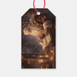 Old World Santa Presentetikett