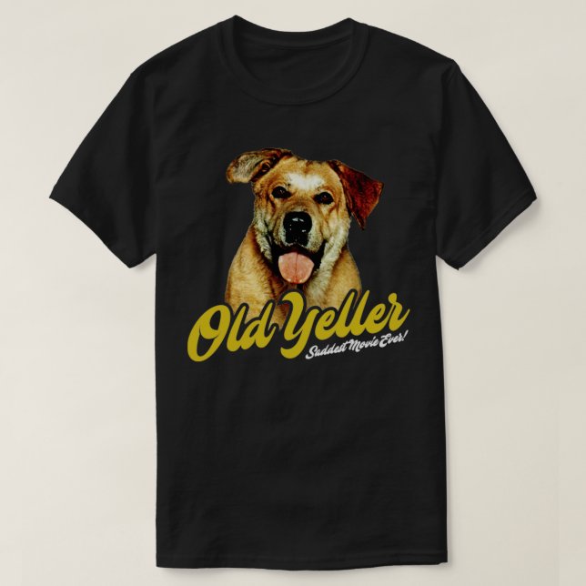 Old Yeller T Shirt (Design framsida)
