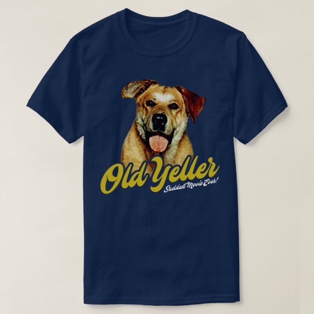 Old Yeller T Shirt (Design framsida)