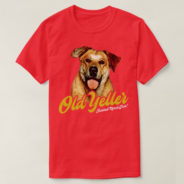Old Yeller T Shirt (Design framsida)
