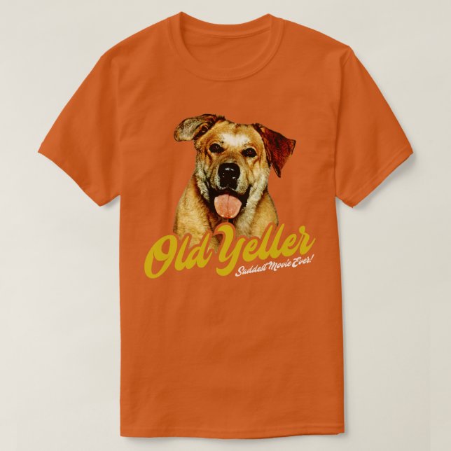 Old Yeller T Shirt (Design framsida)