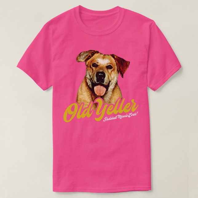 Old Yeller T Shirt (Design framsida)