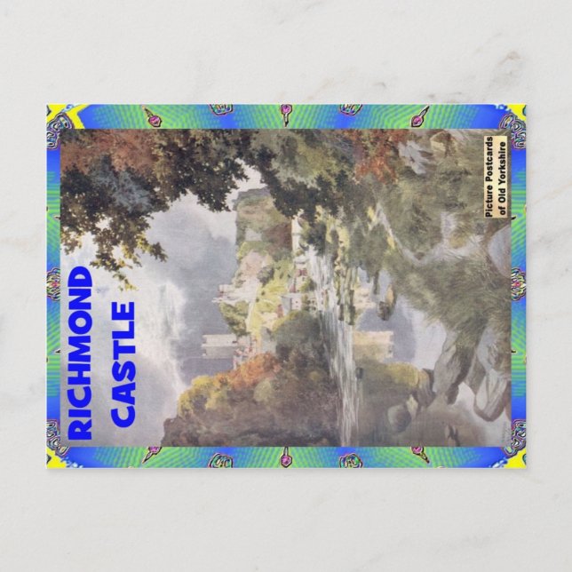 OLD YORKSHIRE - RICHMOND CASTLE VYKORT (Framsida)