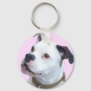 Olde engelskaBulldogge keychain Nyckelring
