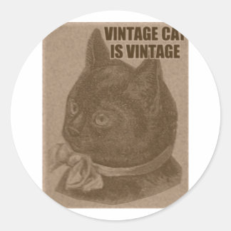 Olde LOLcat Runt Klistermärke