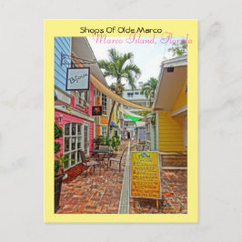 Olde Marco - Marco Island Florida-butiker Vykort