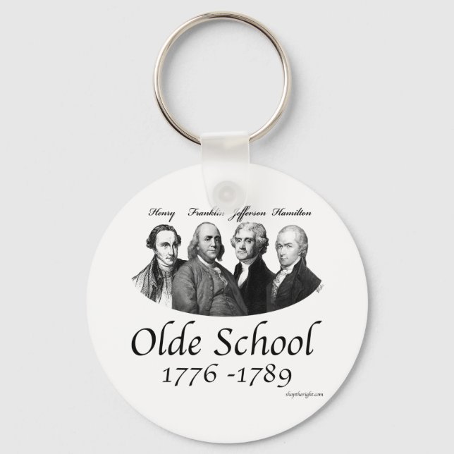 Olde School Keychain Nyckelring (Framsida)