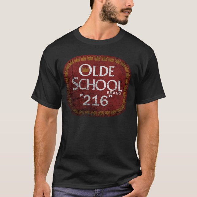 Olde skolar "216" Cleveland Tee (Framsida)