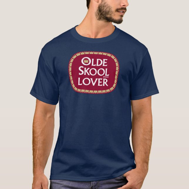 Olde Skool älskare T-shirt (Framsida)