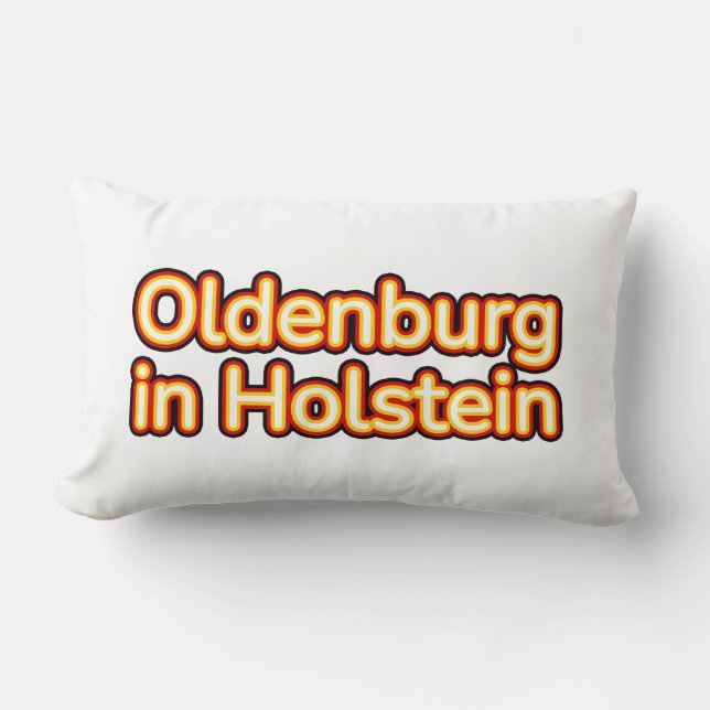 Oldenburg i Holstein Deutschland Tyskland Lumbarkudde (Framsida)