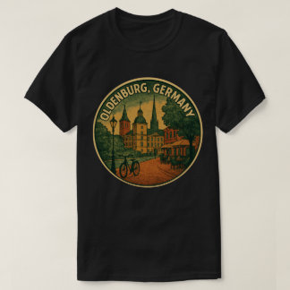 Oldenburg Tyskland Stad Konst T Shirt