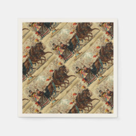 Older and Younger Sisters Ride - Mary Evans Pappersservett