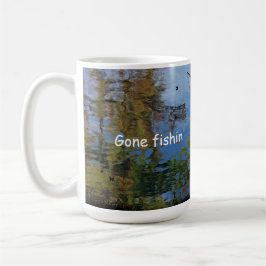 Older Man Fishing Pension Coffee Mugg