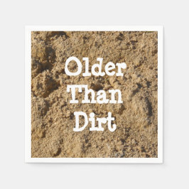 Older Than Dirt Papper Cocktail Napkin Pappersservett