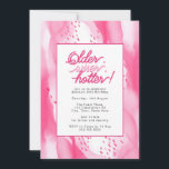 Older, Wiser, Hotter Shock rosa 30års födelsedag Inbjudningar<br><div class="desc">Minnet av att vrida 30 med vår häpnadsväckande inbjudan "Older, Wiser, Hotter" 30års födelsedag. Denna elegant designade inbjudan fångar det väsentliga i att komma in i ett nytt kapitel i livet med stil och nåd. Med en minimalistisk abstrakt utformning och en fängslande plan för shock rosa och baby rosa i...</div>