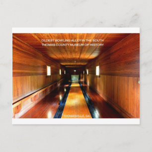OLDEST BOWLING ALLEY I SYD, THOMASVILLE, GA VYKORT