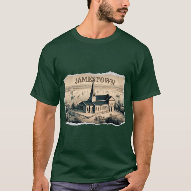 Oldest Cities friends T Shirt (Framsida)
