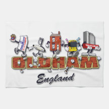 Oldham tecknade figurer
