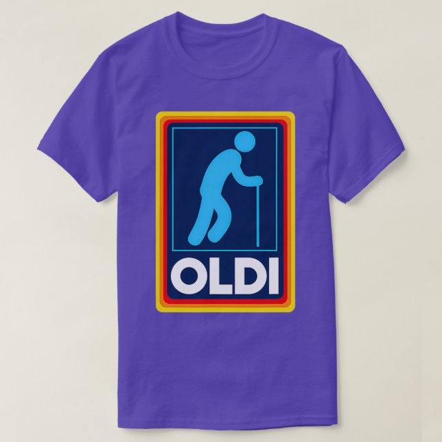 Oldi 2 t shirt (Design framsida)