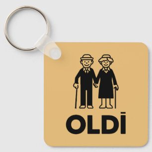 Oldi Birthday Nyckelring