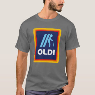 Oldi design rolig födelsedagspresent pojke t shirt